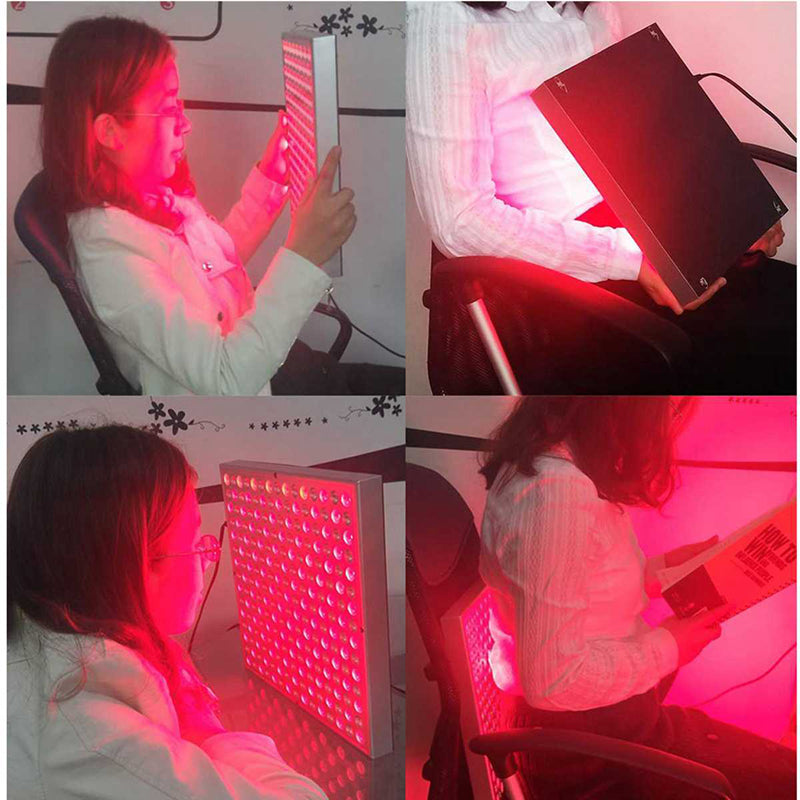 Usos del panel de luz roja